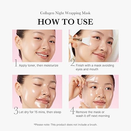 Medicube Wrapping Mask Collagen Overnight Peel Off Mask – Elasticity & Hydration Care – 2.53 fl oz