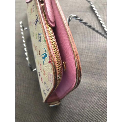 Authentic Louis Vuitton Monogram Multicolor Zippy Wallet Purse New