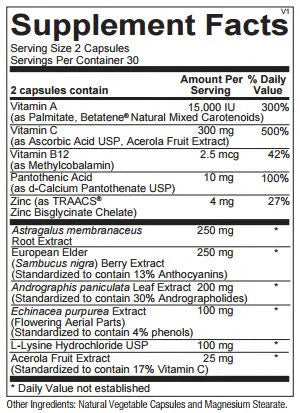 Viracid Immune Support Supplement – 60 Capsules