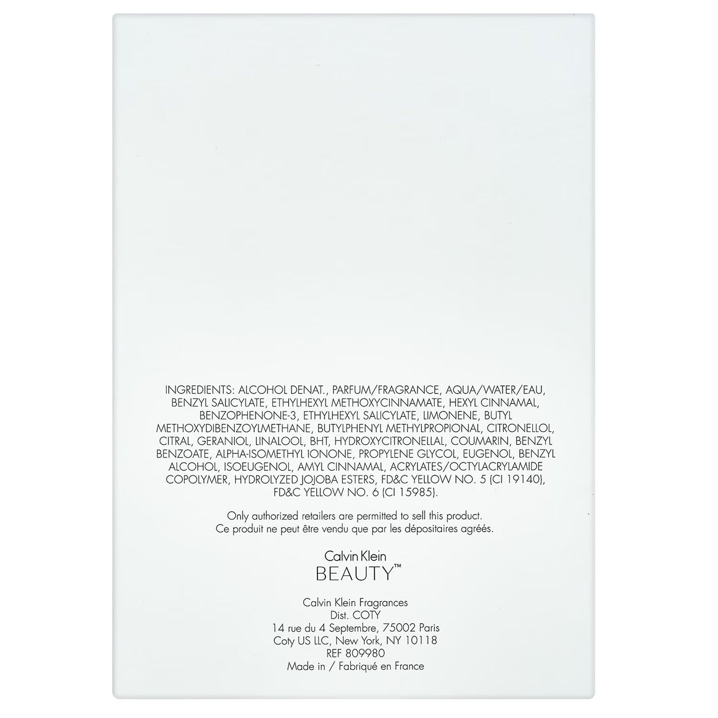 Calvin Klein Beauty Eau de Parfum for Women โ 3.4 fl oz (100ml) Luxury Fragrance by Calvin Klein
