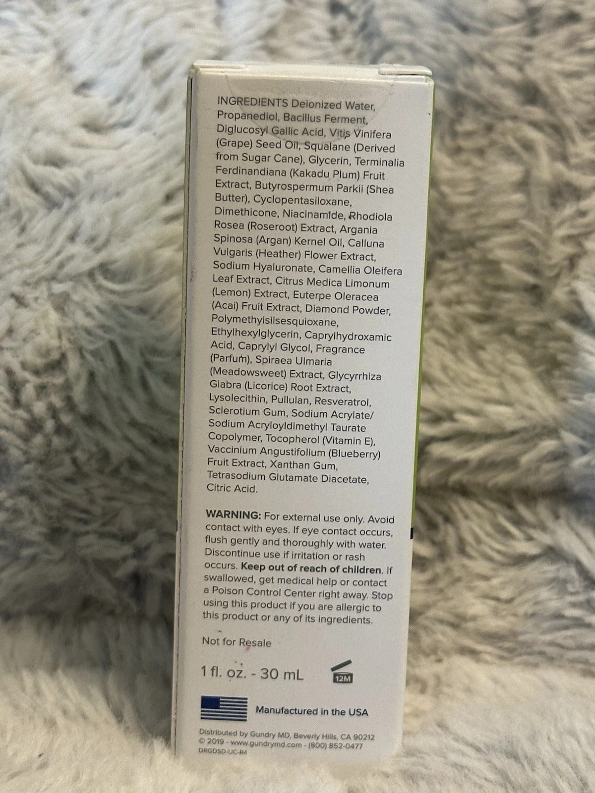 Gundry MD Polyphenol Dark Spot Diminisher Serum for Brighter Skin & Fine Lines (1oz)