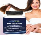 Organic Biotin & Collagen Hair Growth Supplement Hair, Skin, Joints Vitamins 120