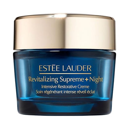 Estée Lauder Revitalizing Supreme+ Night Intensive Restorative Face Cream – Anti-Aging Moisturizer with Hyaluronic Acid – 1.7 oz