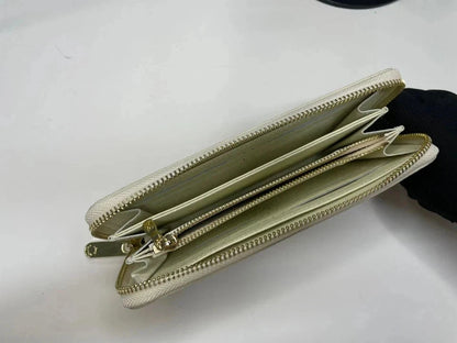 Louis Vuitton Damier Azur Zippy Wallet – Zip Around Long Wallet Purse | White