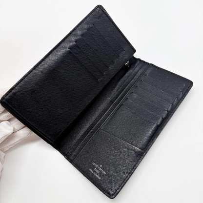 LOUIS VUITTON Portefeuille Brazza Wallet Bifold Damier Graphite N62665 F/S