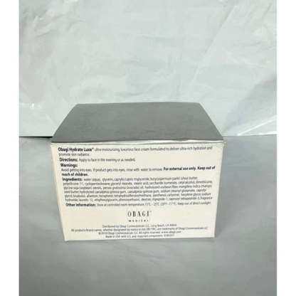 Obagi Hydrate Luxe Moisture-Rich Cream, 1.7 fl oz Brand New in Box  New