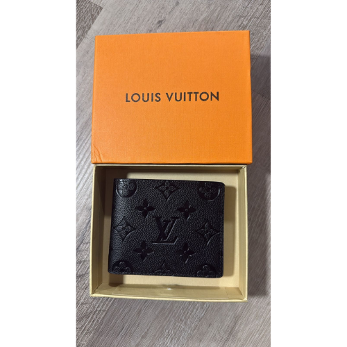 Louis Vuitton Mens Wallet Black Monogram Shadow Noir, Box, Dust Bag & COA New