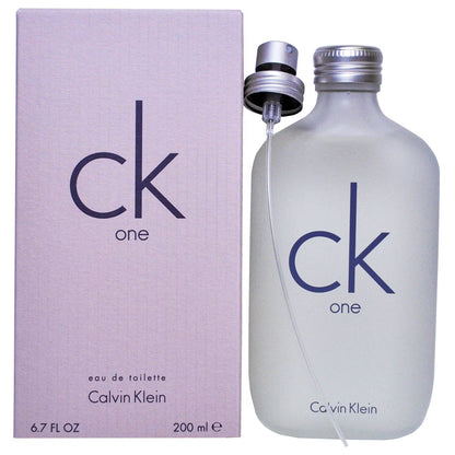 Calvin Klein CK ONE Eau de Toilette – 6.7 fl. oz. Unisex Fragrance