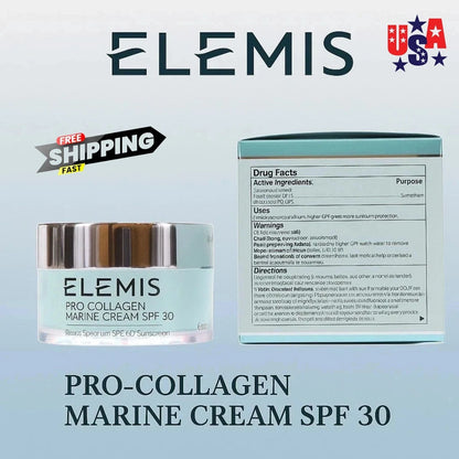 ELEMIS Pro-Collagen Marine Cream SPF 30 – 1.6 oz free shipping USA