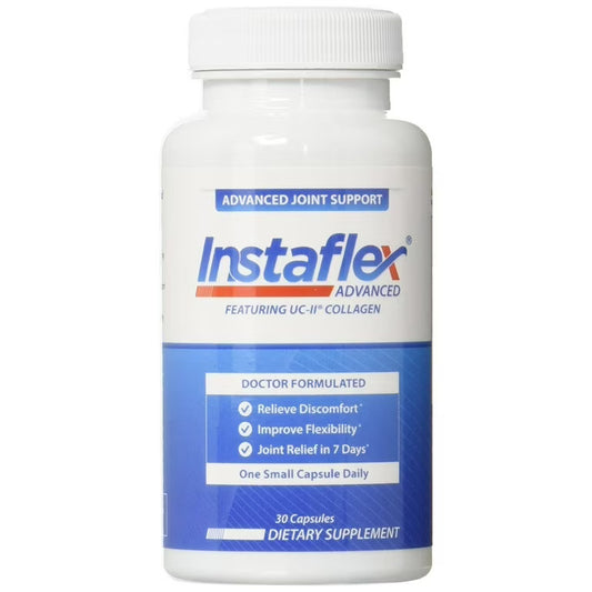 Instaflex Advanced Joint Support Supplement – Turmeric, Resveratrol, Boswellia & UC-II Collagen – 30 Capsules