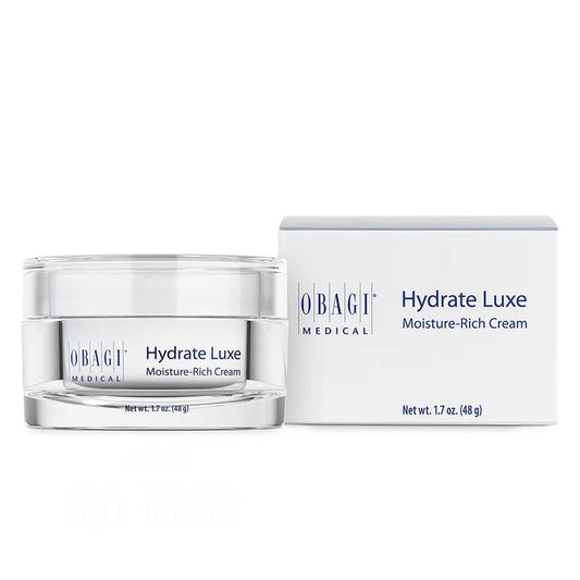 Obagi Hydrate Luxe Moisture-Rich Cream 1.7 oz – Overnight Hydrating Face Moisturizer