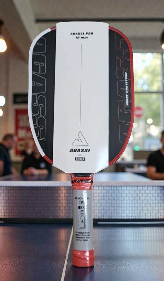 JOOLA Andre Agassi Pro 16mm Pickleball Paddle w/Extended Sweet Spot - NFC Chip