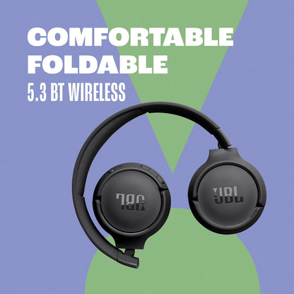 JBL Tune Bluetooth Wireless On-Ear Headphones – High-Quality Sound & Comfort by JBL