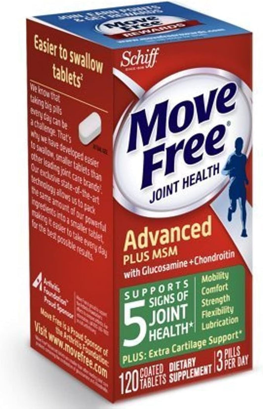 Centrum Move Free Advanced Joint Support – Glucosamine & Chondroitin 1500mg, 120 Tablets