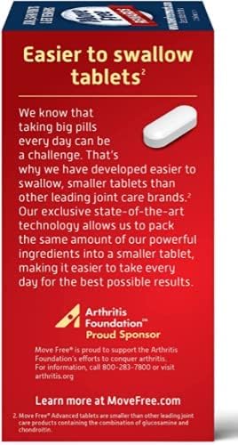 Centrum Move Free Advanced Joint Support – Glucosamine & Chondroitin 1500mg, 120 Tablets