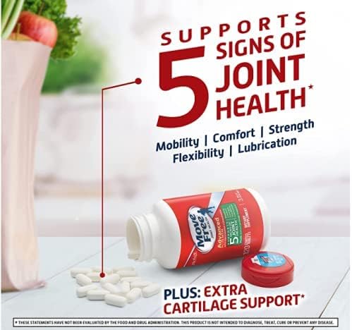 Centrum Move Free Advanced Joint Support – Glucosamine & Chondroitin 1500mg, 120 Tablets
