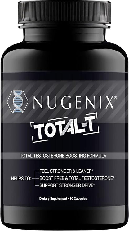 Nugenix Total-T Testosterone Booster – 90 Capsules | Men's Health & Performance Supplement