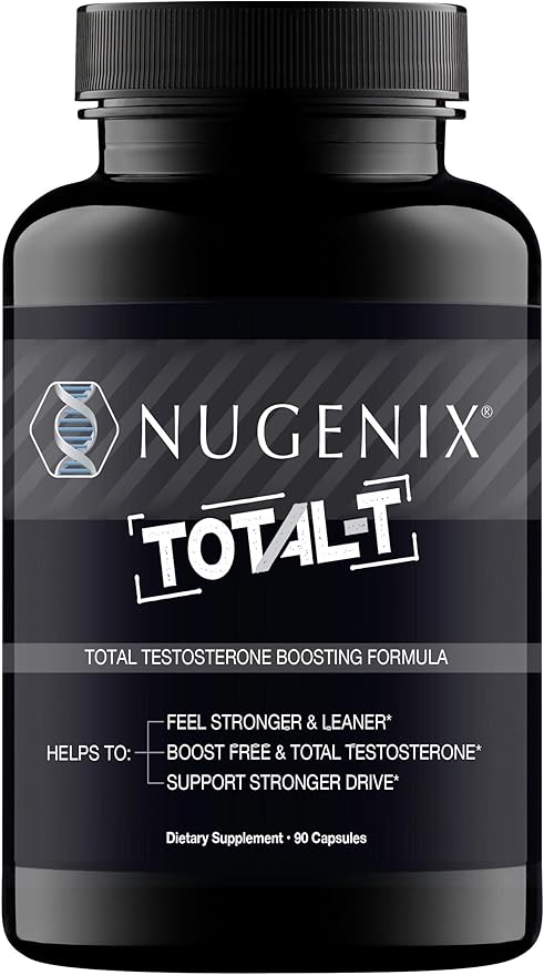 Nugenix Total-T Testosterone Booster – 90 Capsules | Men's Health & Performance Supplement
