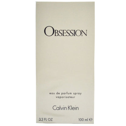 Calvin Klein Obsession Eau de Parfum for Women – 3.4 fl oz (100ml) Classic Luxury Fragrance by Calvin Klein