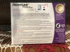 Frontline plus for dogs 45-88 lbs 4 doses Made in France