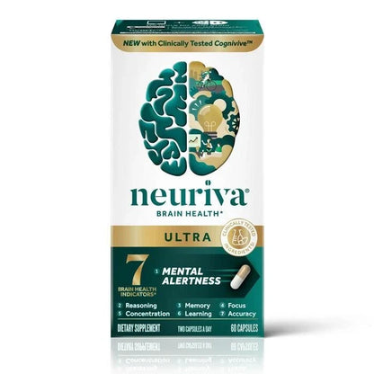Neuriva Brain Health Ultra Capsules 60ct