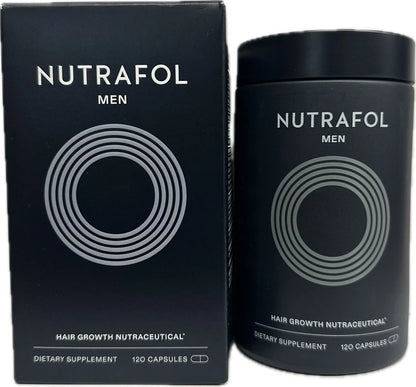 Nutrafol Men Hair Growth Nutraceuticals Dietary Supplement 120 Capsules